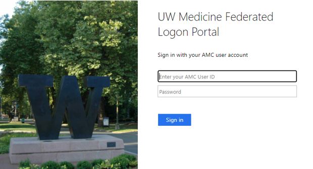 UW Medicine Authentication Portal